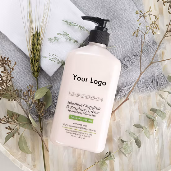 Crema blanqueadora corporal al por mayor OEM, crema blanqueadora iluminadora, loción corporal para la piel de etiqueta privada