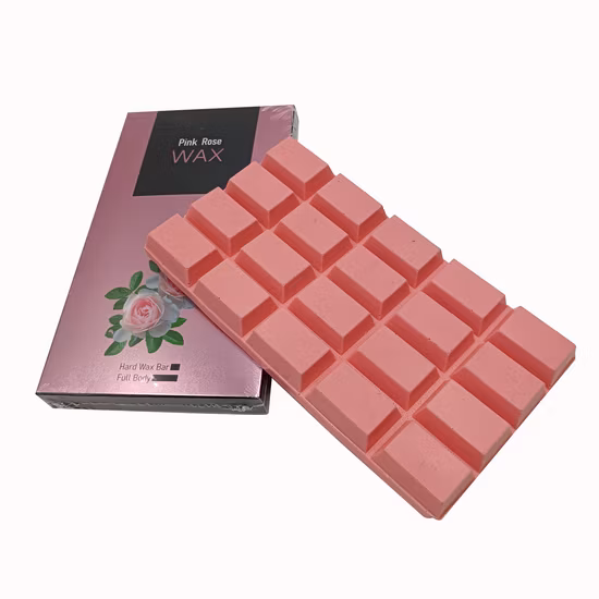 Venta al por mayor de productos de fábrica en caliente, depilación con cera dura de chocolate, bloque de cera depilatoria